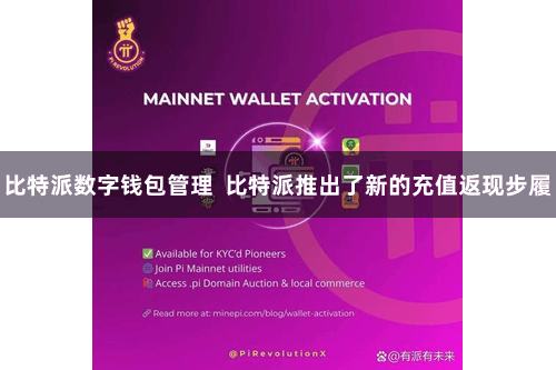比特派数字钱包管理 比特派推出了新的充值返现步履