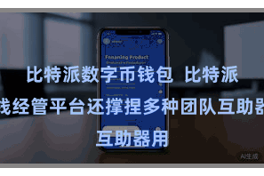 比特派数字币钱包  比特派在线经管平台还撑捏多种团队互助器用