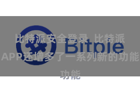 比特派安全登录  比特派APP还增多了一系列新的功能