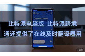 比特派电脑版  比特派跨境通还提供了在线及时翻译器用