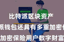 比特派区块资产  比特派钱包还具有多重加密保险用户数字财富的安全